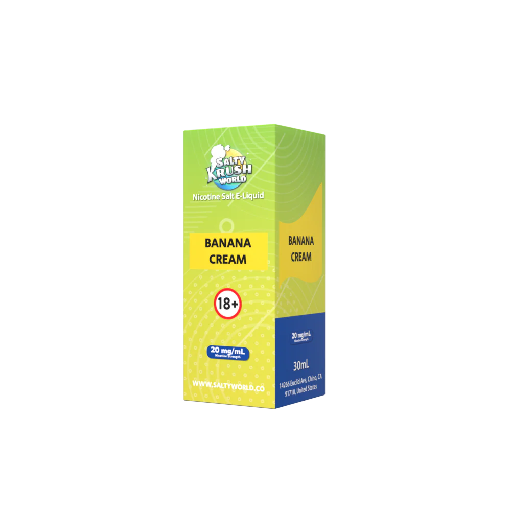 Banana Cream - Nicotine Salt E-liquid - Image 2