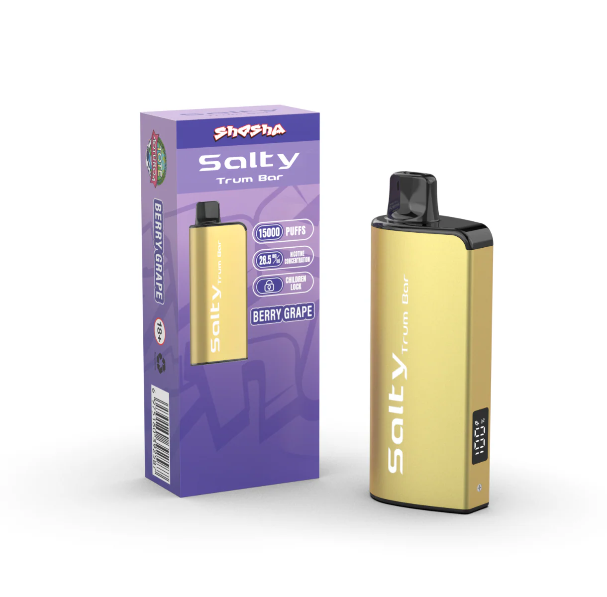 Berry Grape -Salty TRUM Bar Pre-filled Kit 28.5mg/mL