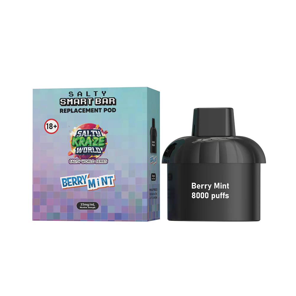 Berry Mint -Salty Smart Bar Replacement Pod 19.95mg/mL