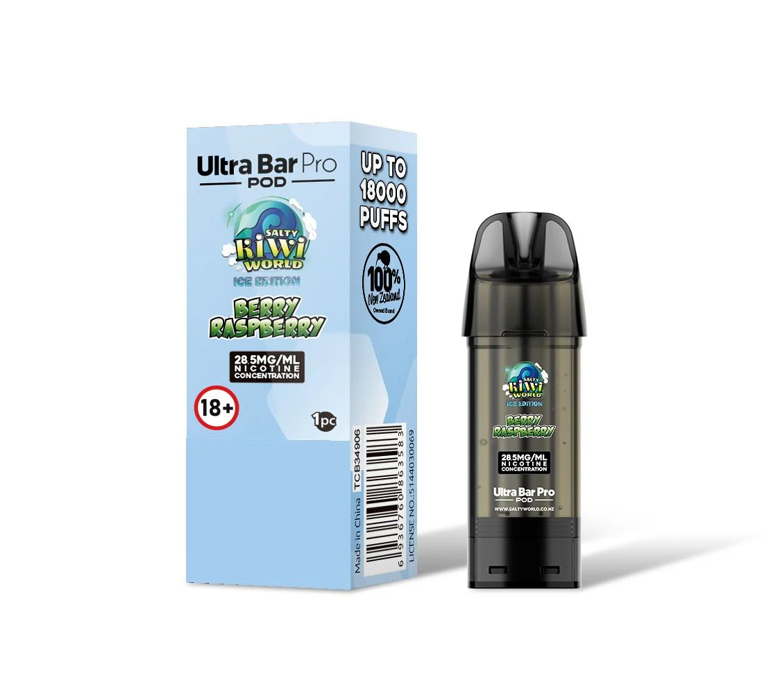 Berry Raspberry -Ultra Bar PRO Pre-filled Pod 28.5mg/mL