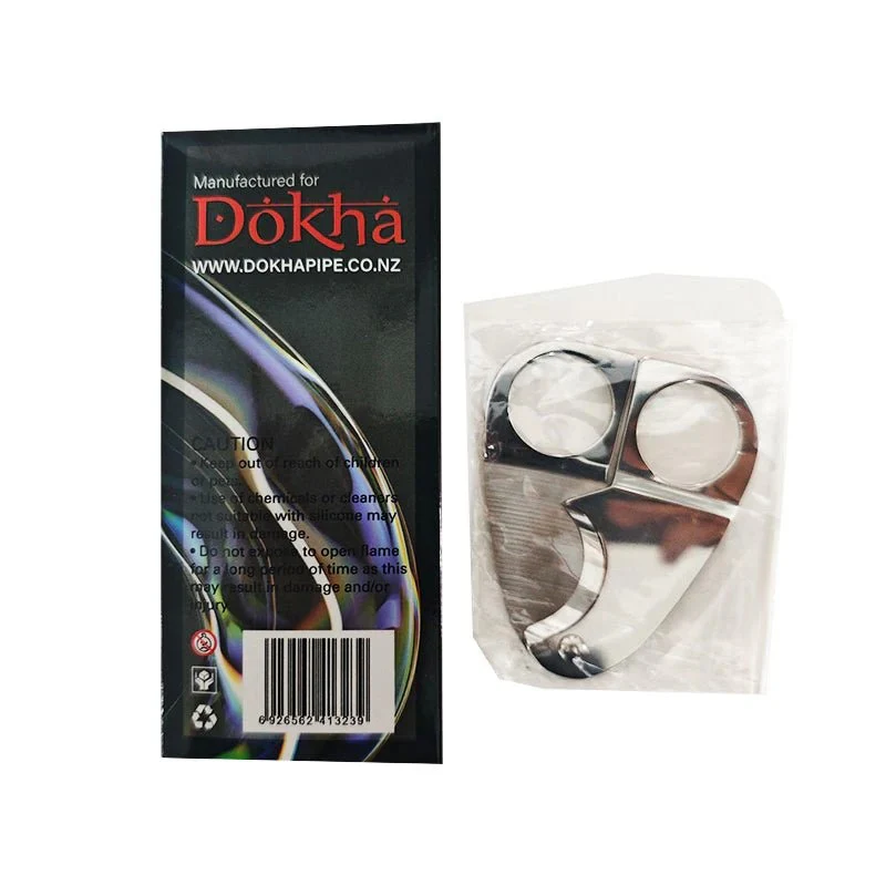 Dokha Triangle Stainless Steel Cigar Cutter - Image 3