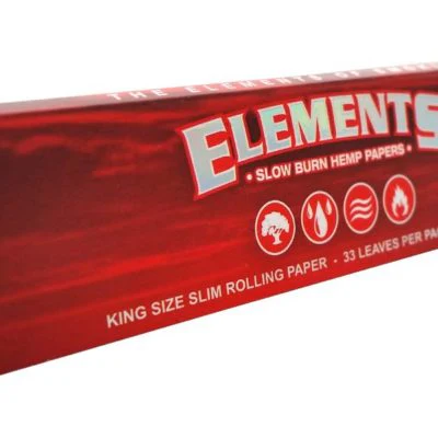 Elements Red Connoisseur King size paper + Tips