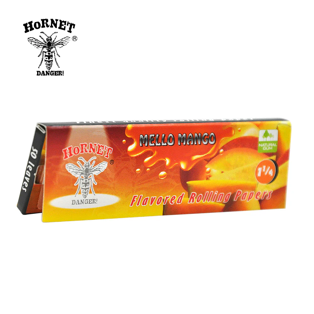 Hornet Flavored Rolling Paper 1 1/4 - Mango