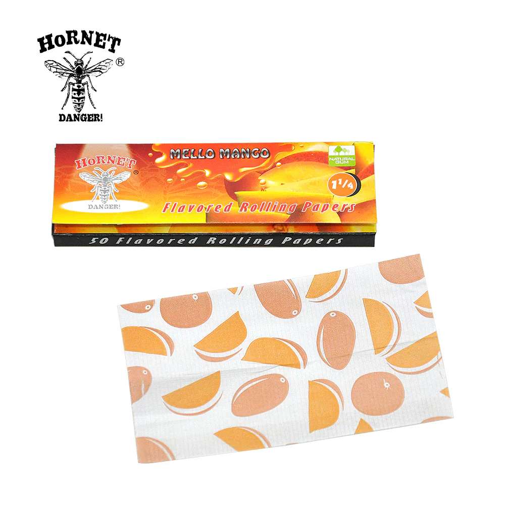 Hornet Flavored Rolling Paper 1 1/4 - Mango - Image 2