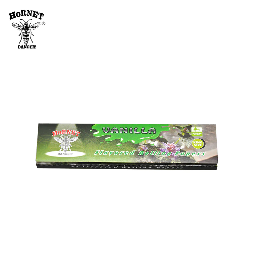 Hornet Flavored Rolling Paper King Size - Vanilla - Image 2