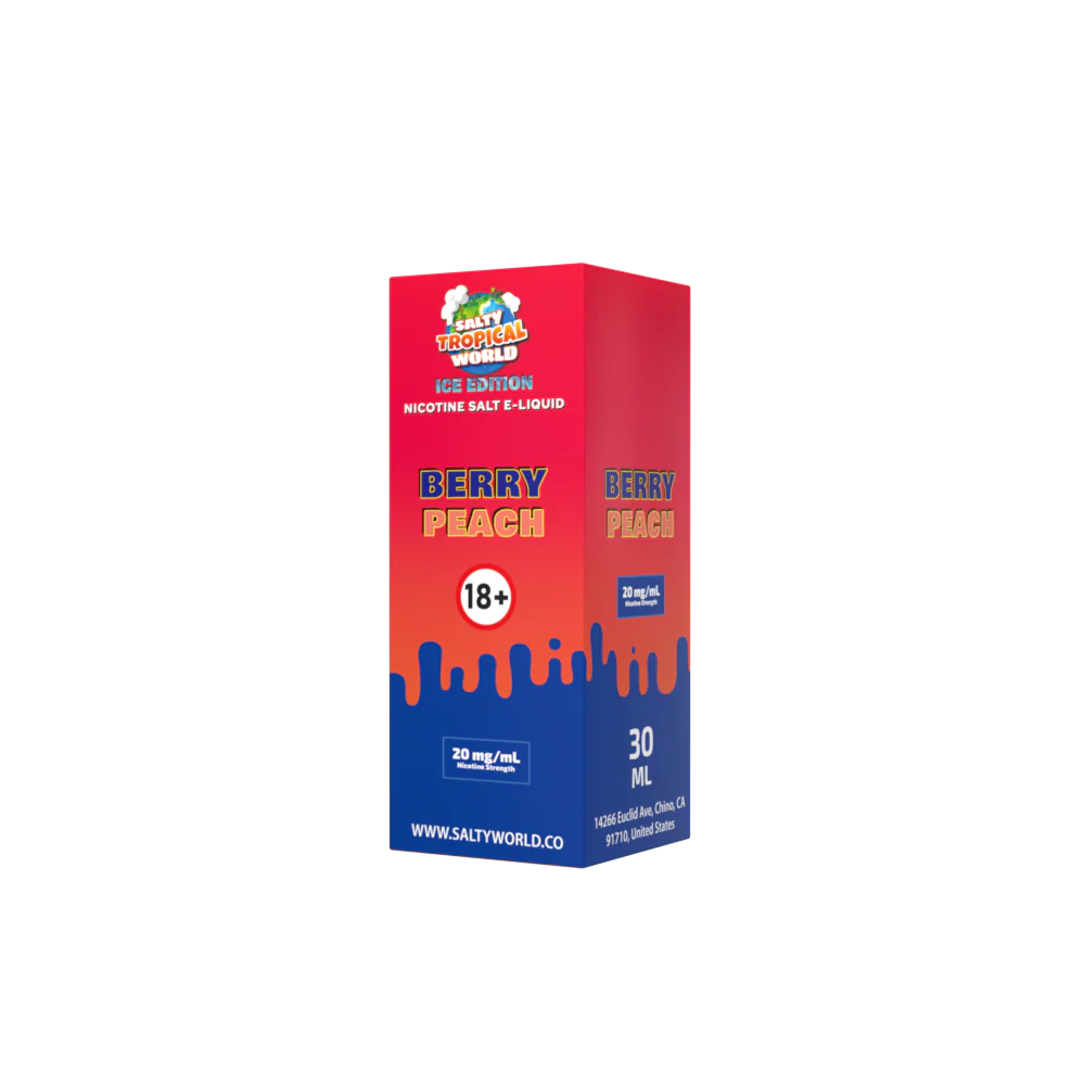 [Ice Ed.] Berry Peach - Nicotine Salt E-Liquid - Image 3