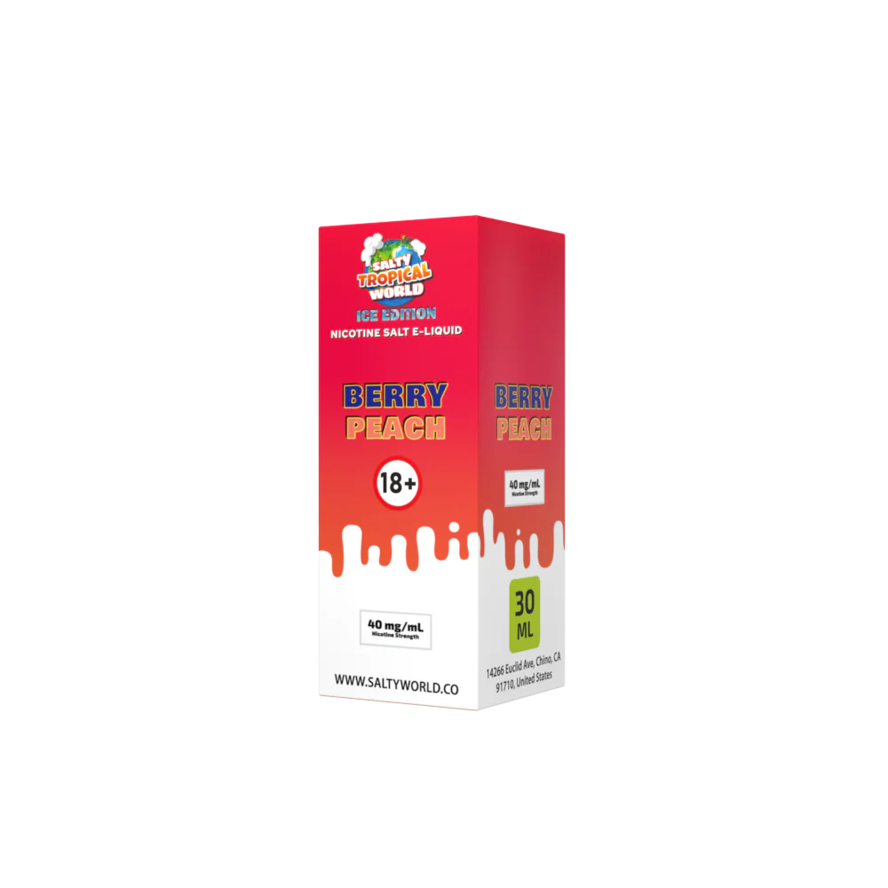 [Ice Ed.] Berry Peach - Nicotine Salt E-Liquid - Image 4