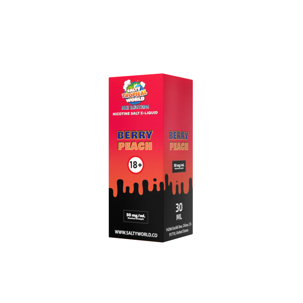 [Ice Ed.] Berry Peach - Nicotine Salt E-Liquid - Image 5