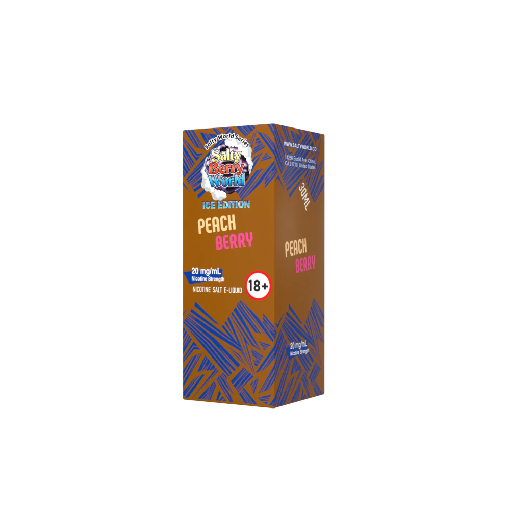 [Ice Ed.] Peach Berry - Nicotine Salt E-Liquid - Image 2