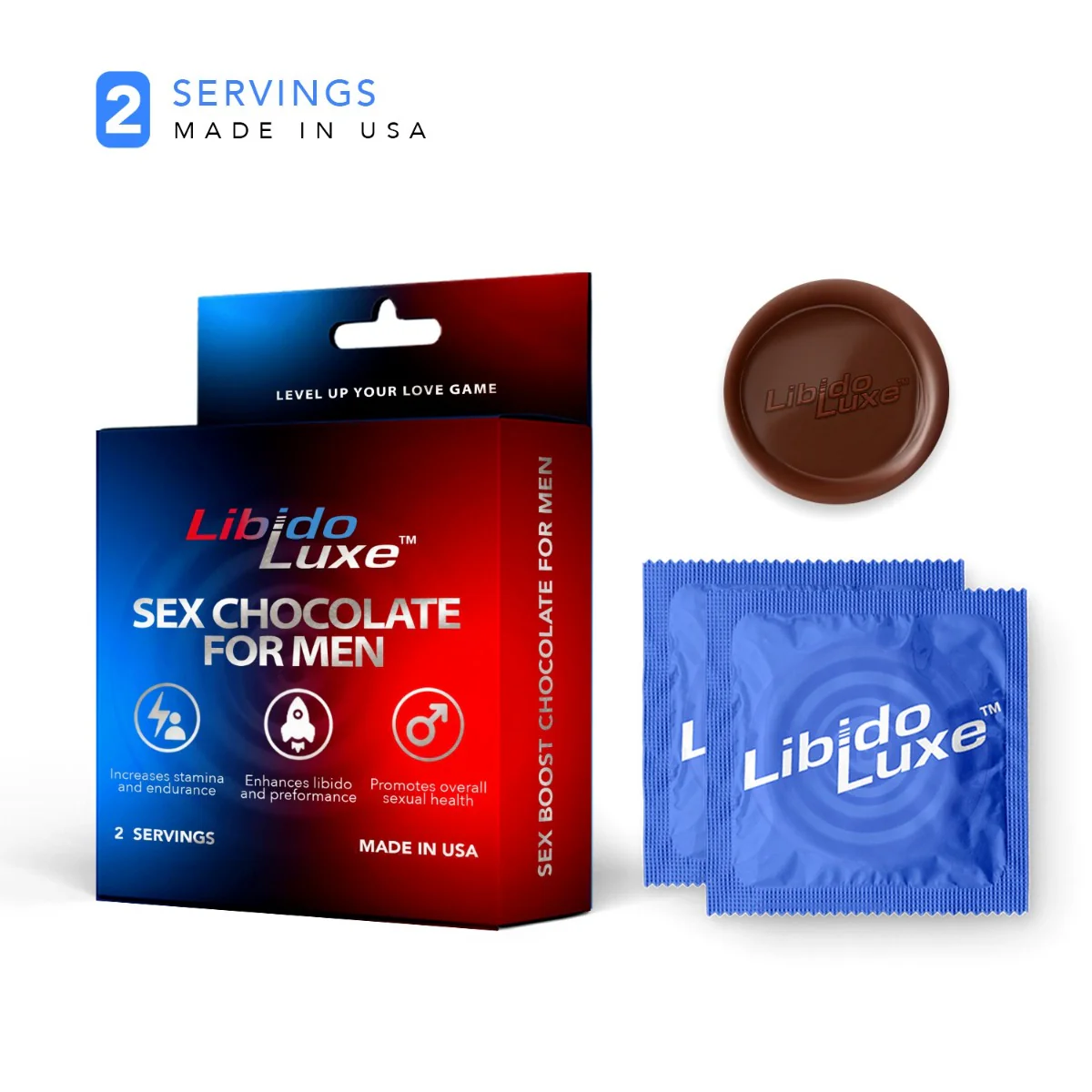 Libido Luxe Sex Chocolate for Men