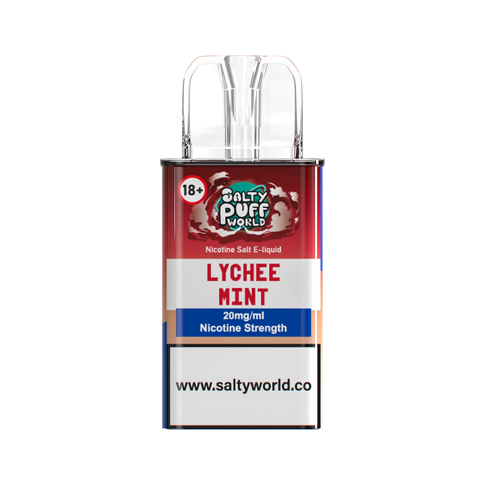 Lychee Mint -Salty Pro Bar Replacement Pod 11.4mg/mL