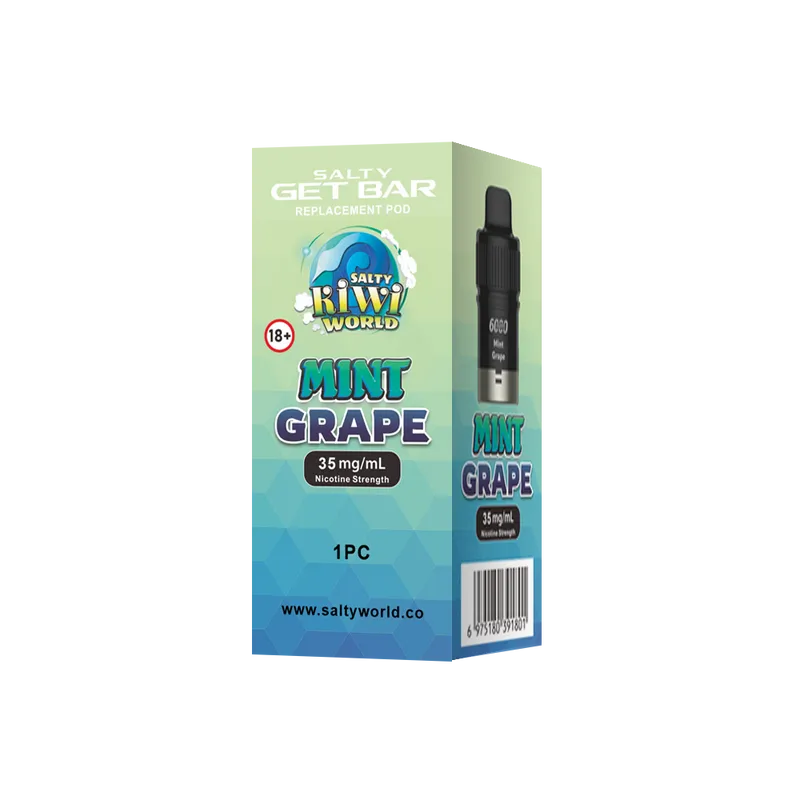 Mint Grape -Salty Get Bar Replacement Pod 19.95mg/ml - Image 2
