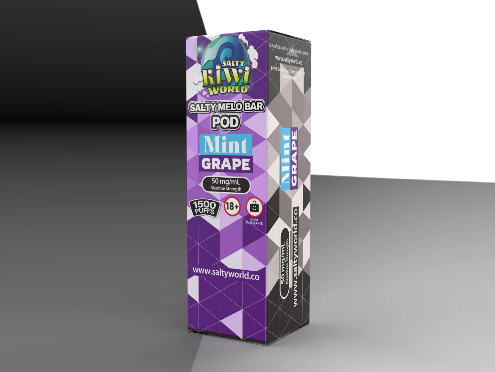 Mint Grape -Salty MELO Bar Replacement Pod - Image 2