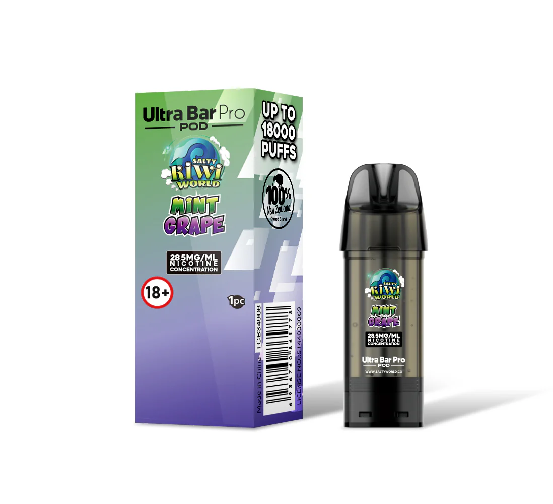 Mint Grape -Ultra Bar PRO Pre-filled Pod 28.5mg/mL