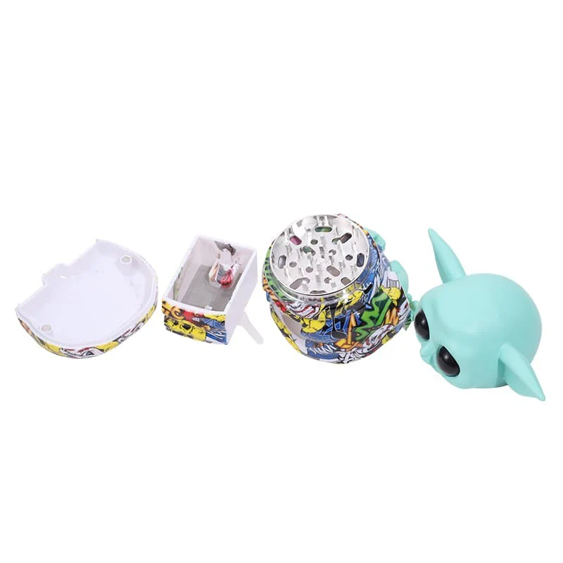 NBT Baby Yoda (Alien) Grinder 3pcs - Image 4