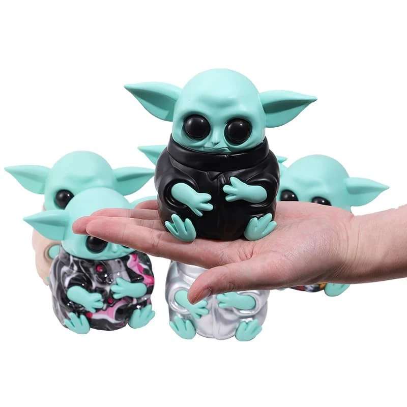 NBT Baby Yoda (Alien) Grinder 3pcs - Image 6