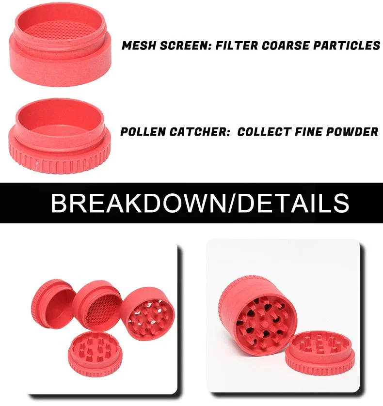 NBT Biodegradable Grinder BW09 55mm 4pcs - Image 2