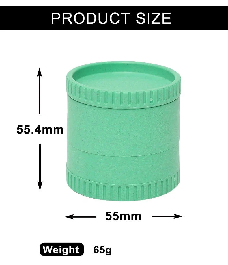NBT Biodegradable Grinder BW09 55mm 4pcs - Image 3