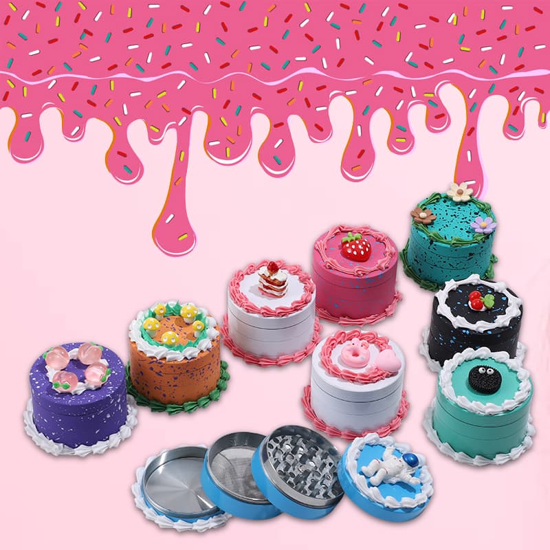 NBT Cake Metal Grinder 63mm 4pcs