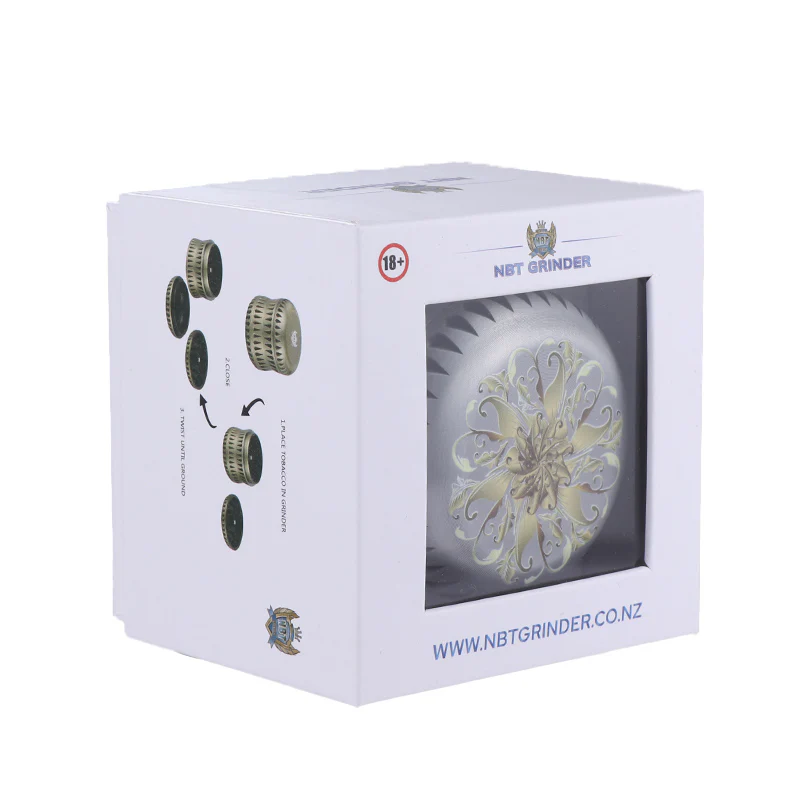 NBT Metal FLORA Grinder 63mm 4xParts - Image 4