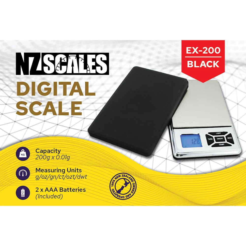 NZ Digital Scale EX-200 200 x 0.01g