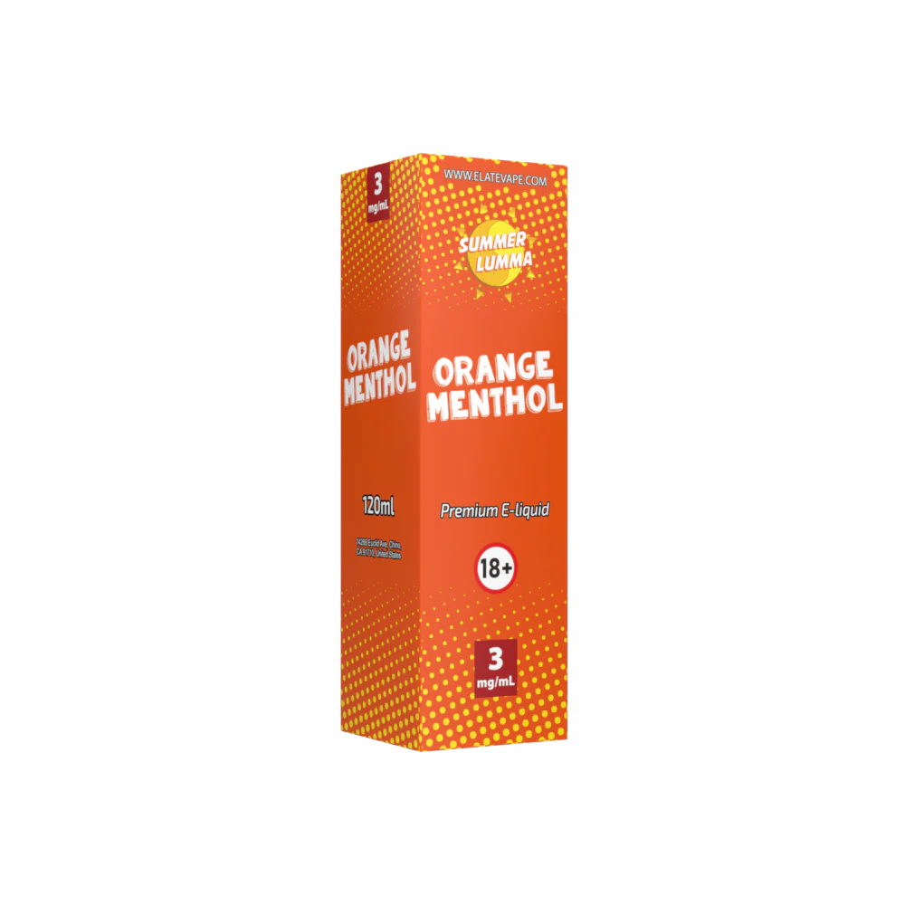 Orange Menthol E-liquid - Image 4