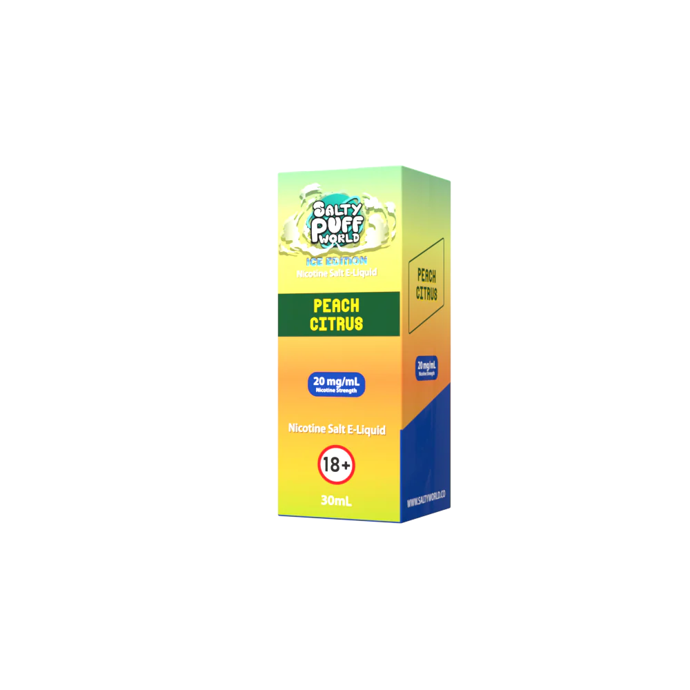 Peach Citrus - Nicotine Salt E-Liquid - Image 2