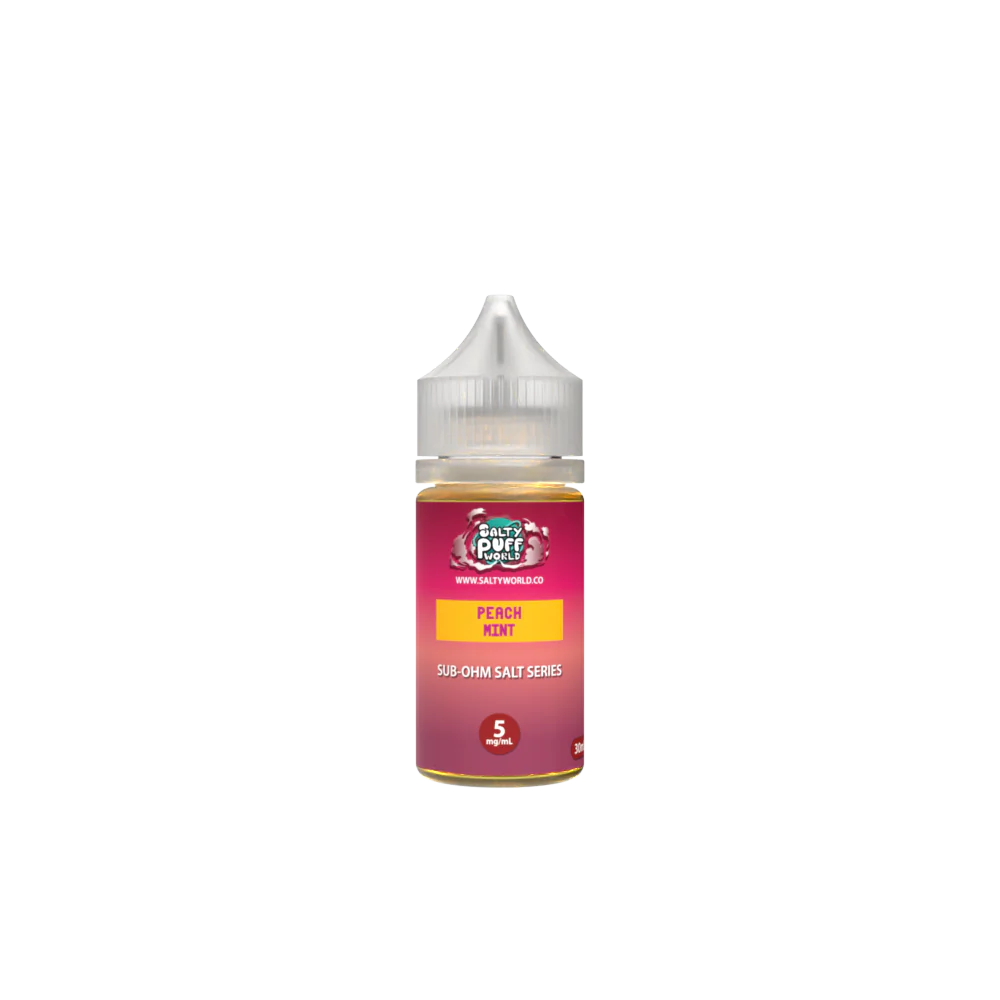 Peach Mint - Sub-Ohm Nicotine Salt E-liquid - Image 3
