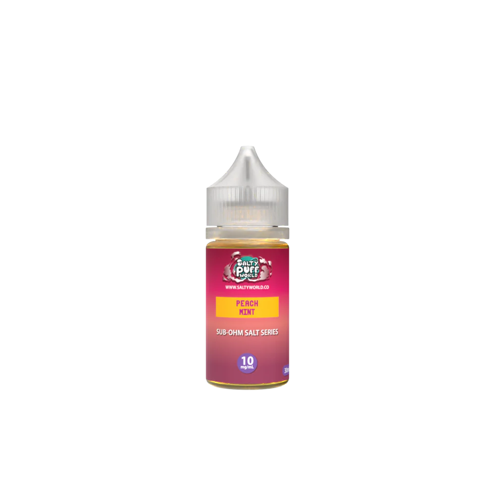 Peach Mint - Sub-Ohm Nicotine Salt E-liquid - Image 4