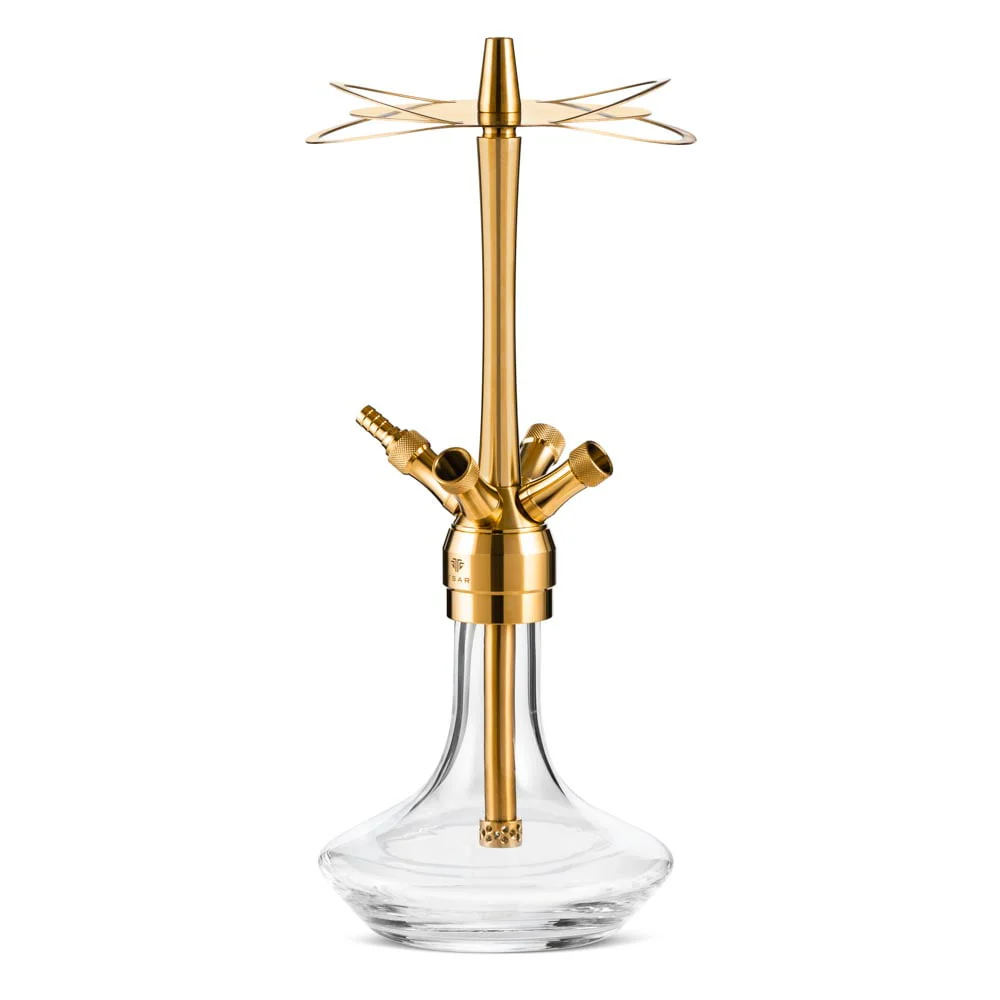 Shisha Glass EG-53 Premium Clear 4xHose Hookah 48cm - Image 2