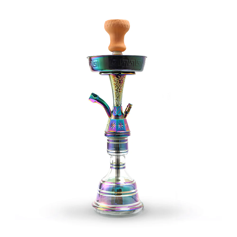 Shisha Glass LG-4 Hookah 1xHose 45cm