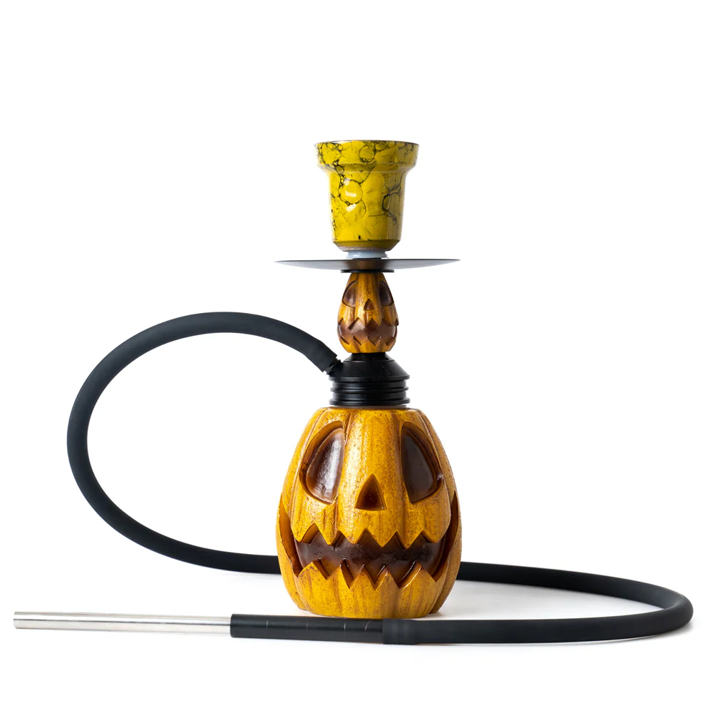 Shisha Glass SS18 Pumpkin Hookah 33cm with LED light