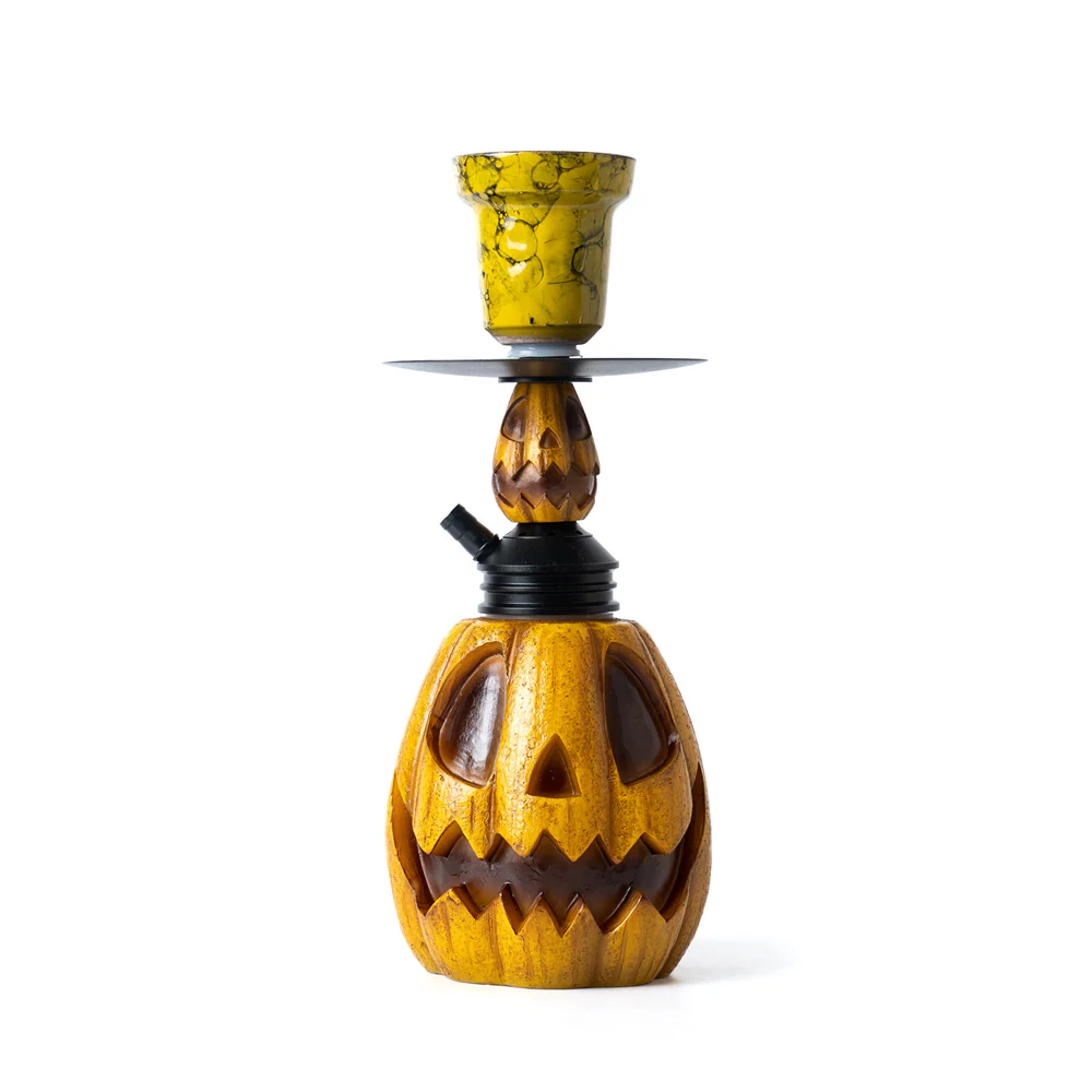 Shisha Glass SS18 Pumpkin Hookah 33cm with LED light - Image 2