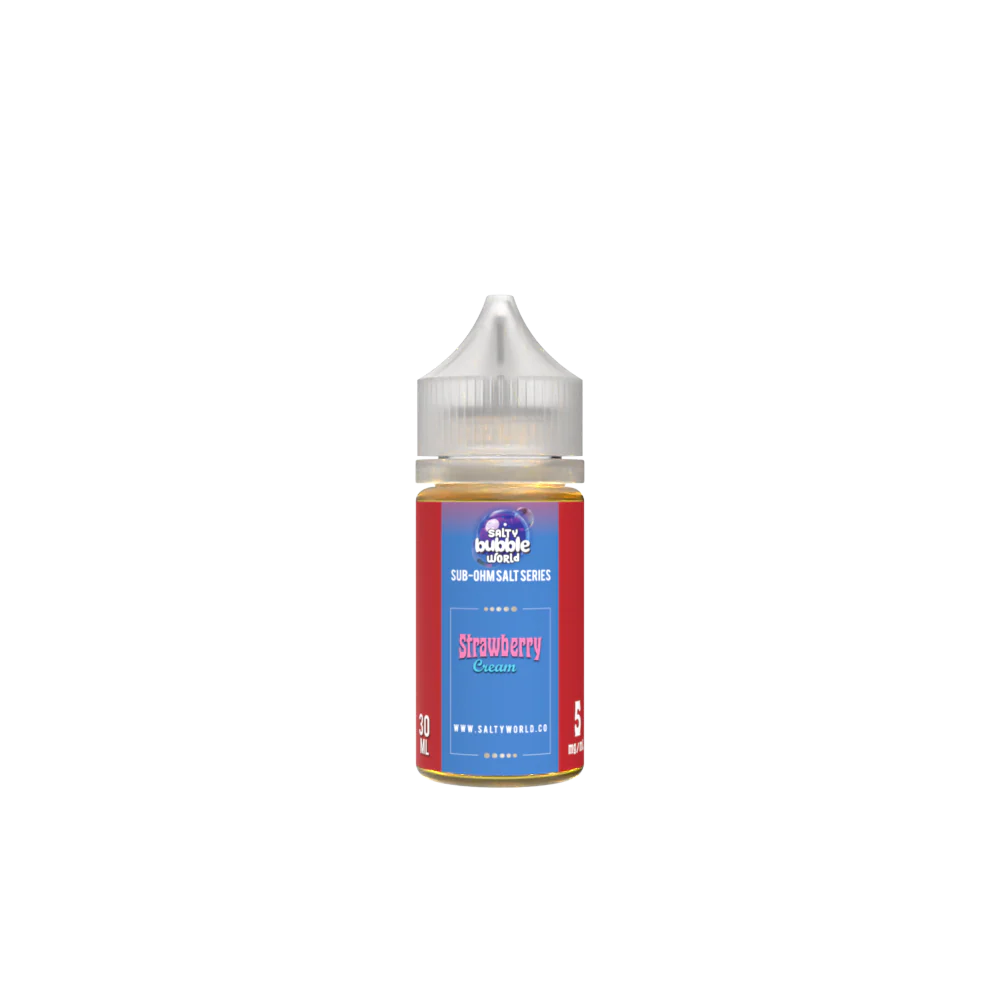 Strawberry Cream - Sub-Ohm Nicotine Salt E-liquid - Image 3