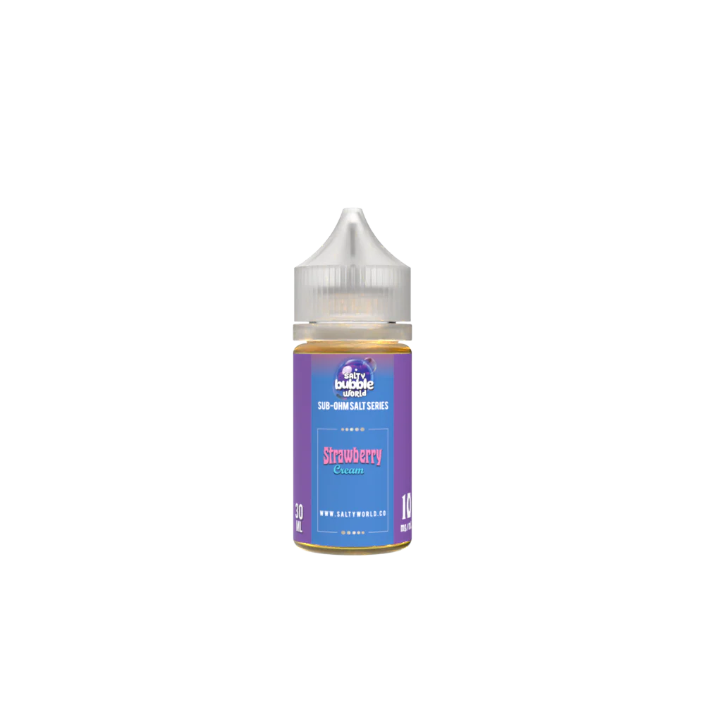 Strawberry Cream - Sub-Ohm Nicotine Salt E-liquid - Image 4