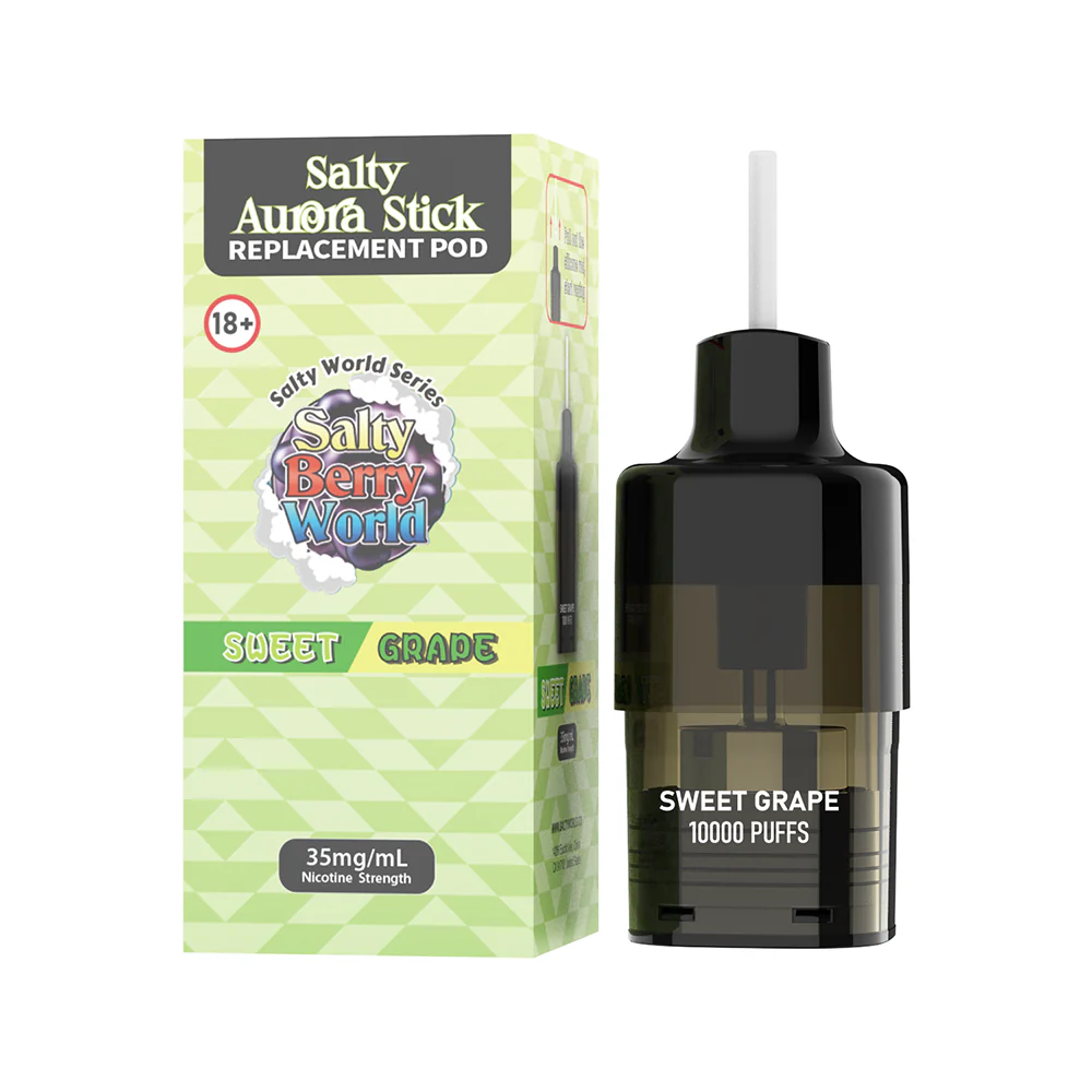 Sweet Grape -Salty AURORA STICK Replacement Pod 19.95mg/mL