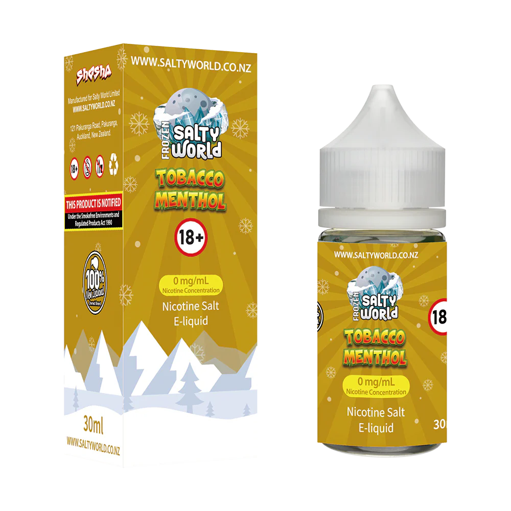 Tobacco Menthol - Nicotine Salt E-liquid - Image 3